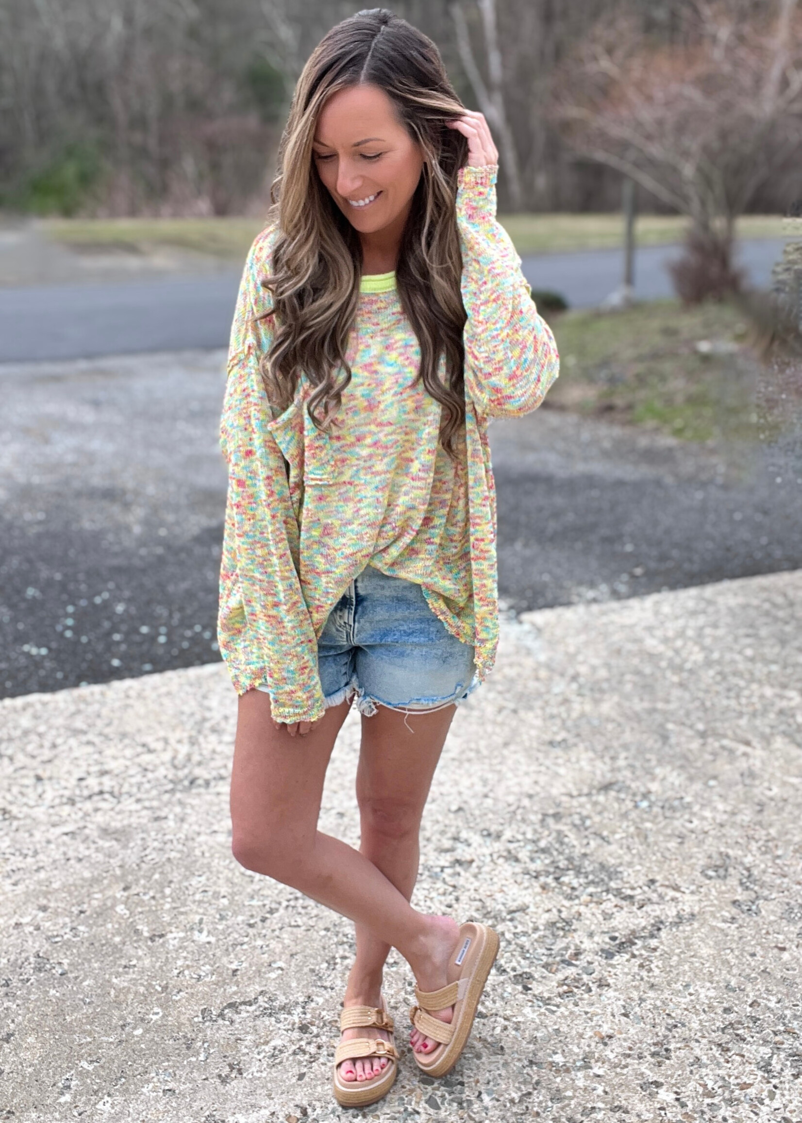 Confetti Sunset Sweater