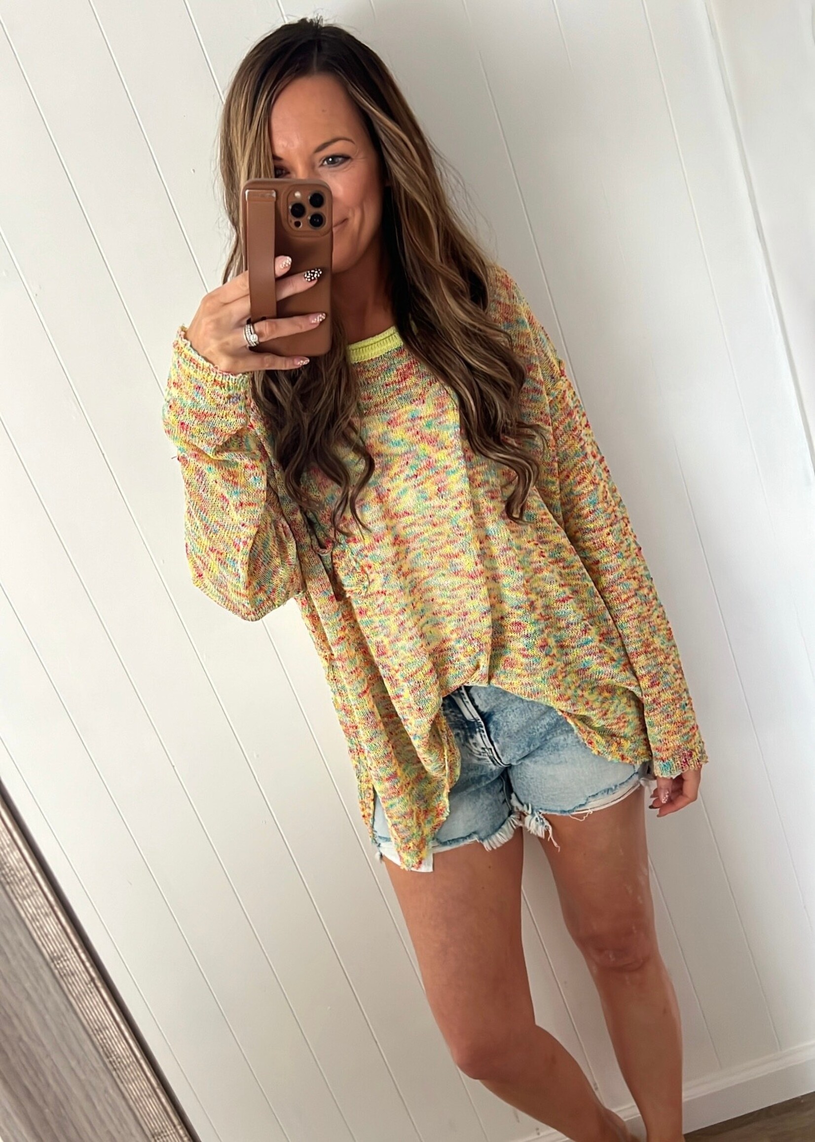 Confetti Sunset Sweater