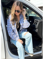 Blue Skies & Backroads Flannel