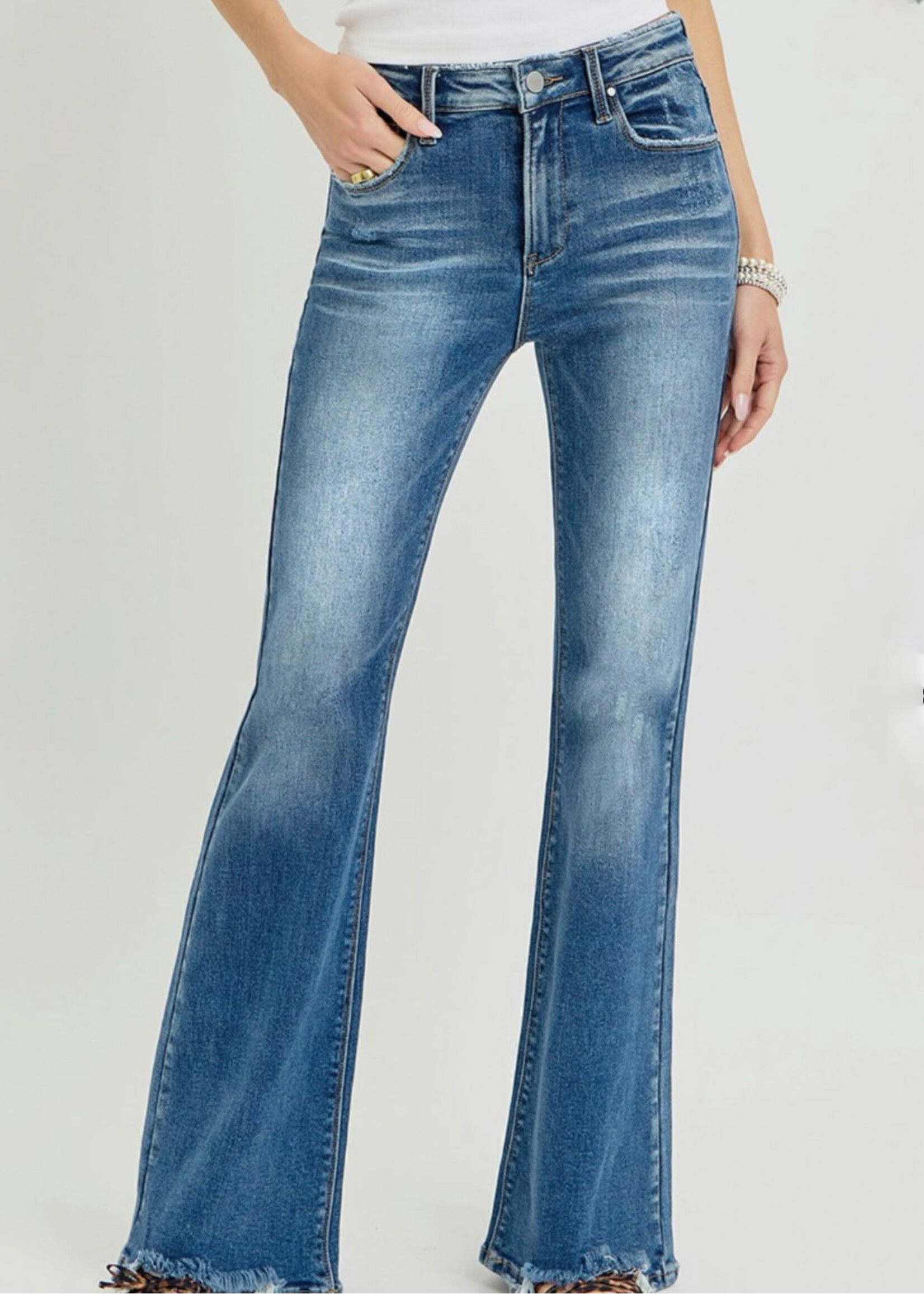 Dalton High Rise Flare Jeans