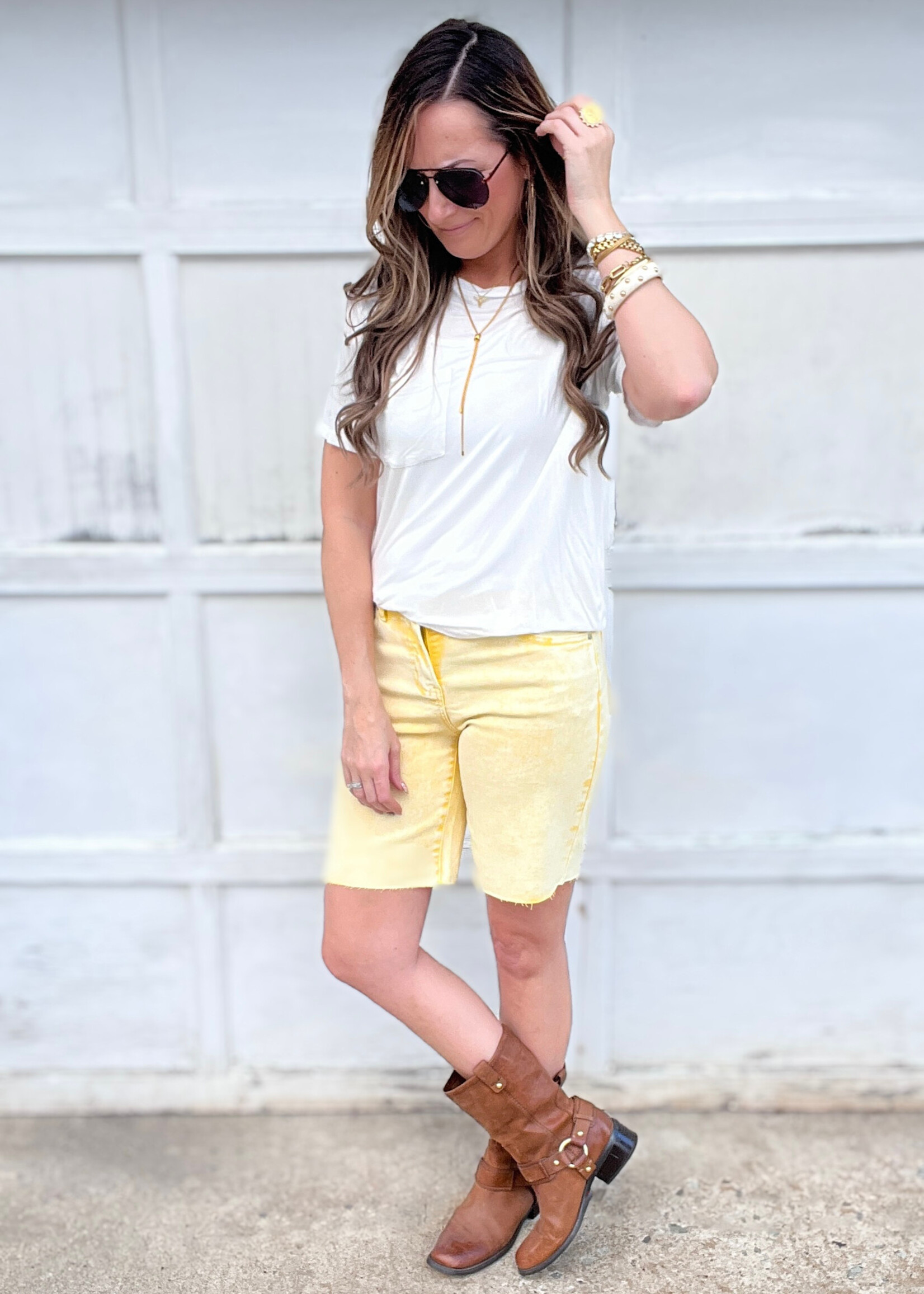 Sunwashed Breeze Bermuda Shorts