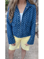 Dotty Denim Barn Jacket