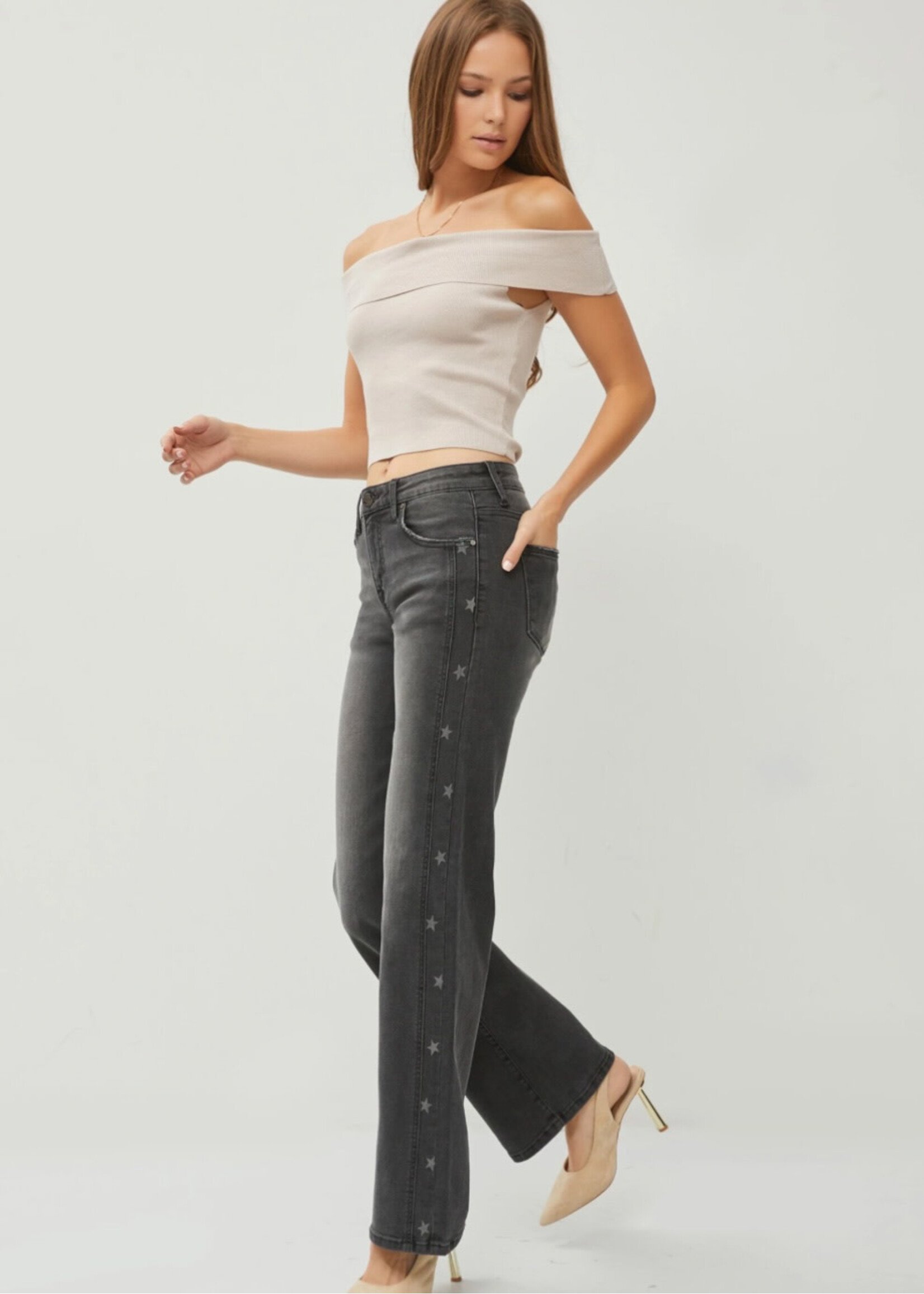 Risen Star Struck Mid Rise Jeans