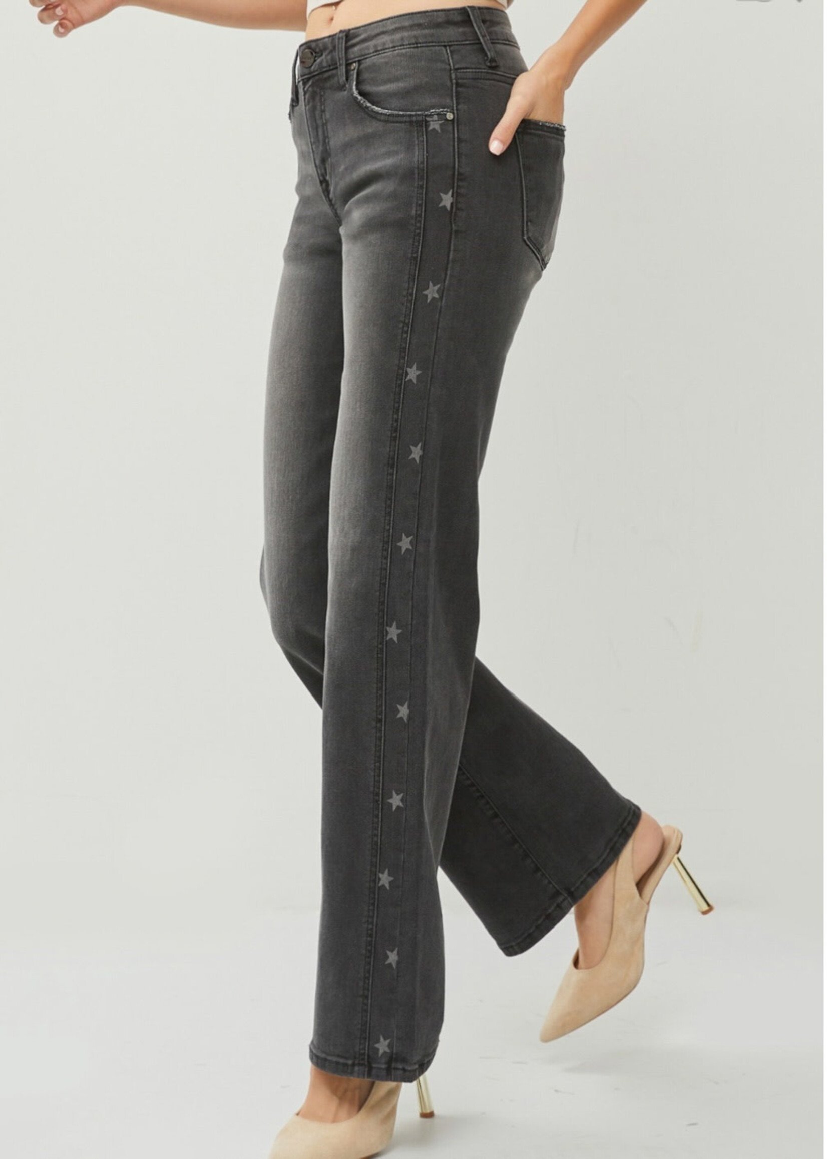 Risen Star Struck Mid Rise Jeans