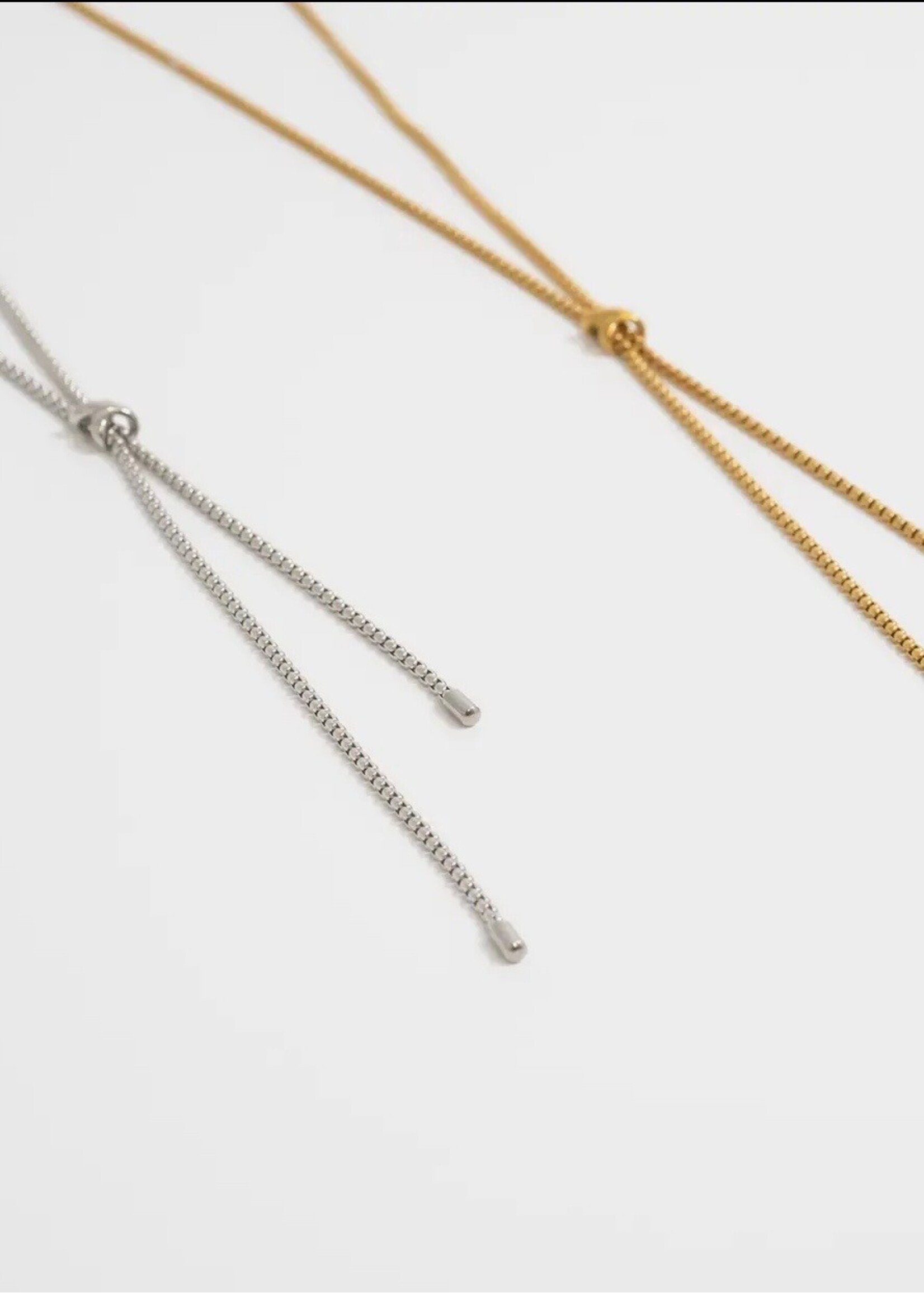 Rope Bolo Lariat Neckace