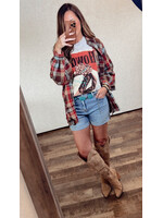 Whiskey Sunset Flannel