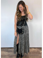 Main Stage Faux Leather Top