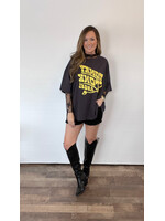 Honky Tonk Angel Oversized Tee