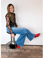 Smoke and Lace Layering Top