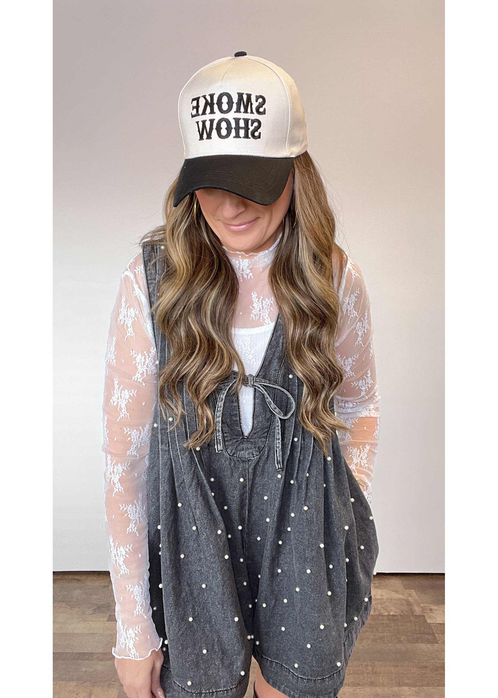 Smoke and Lace Layering Top