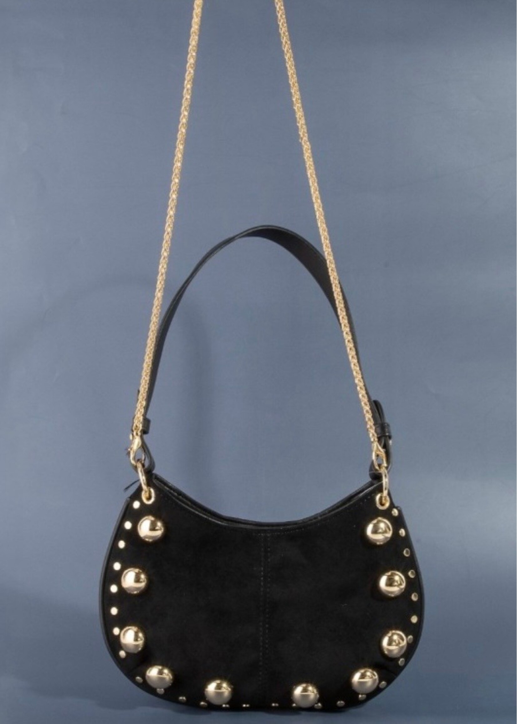 Ready to Rock Suede Bag