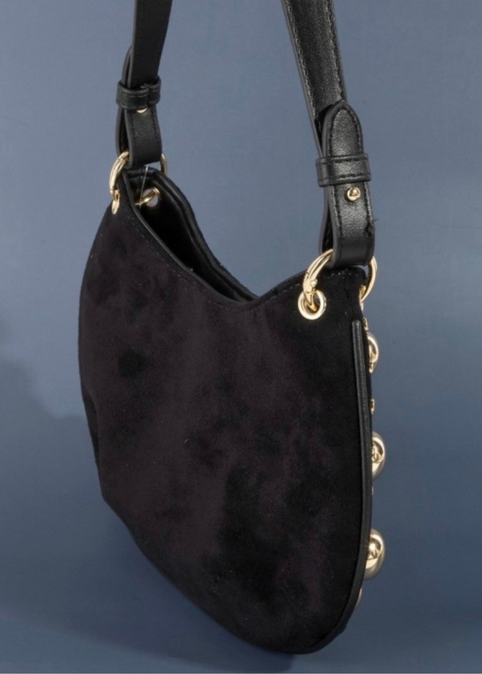 Ready to Rock Suede Bag