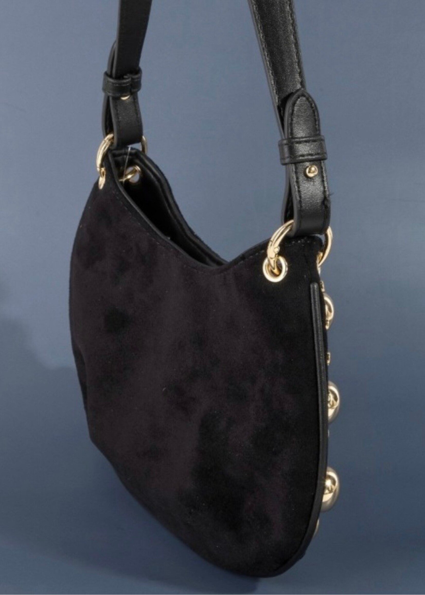 Ready to Rock Suede Bag