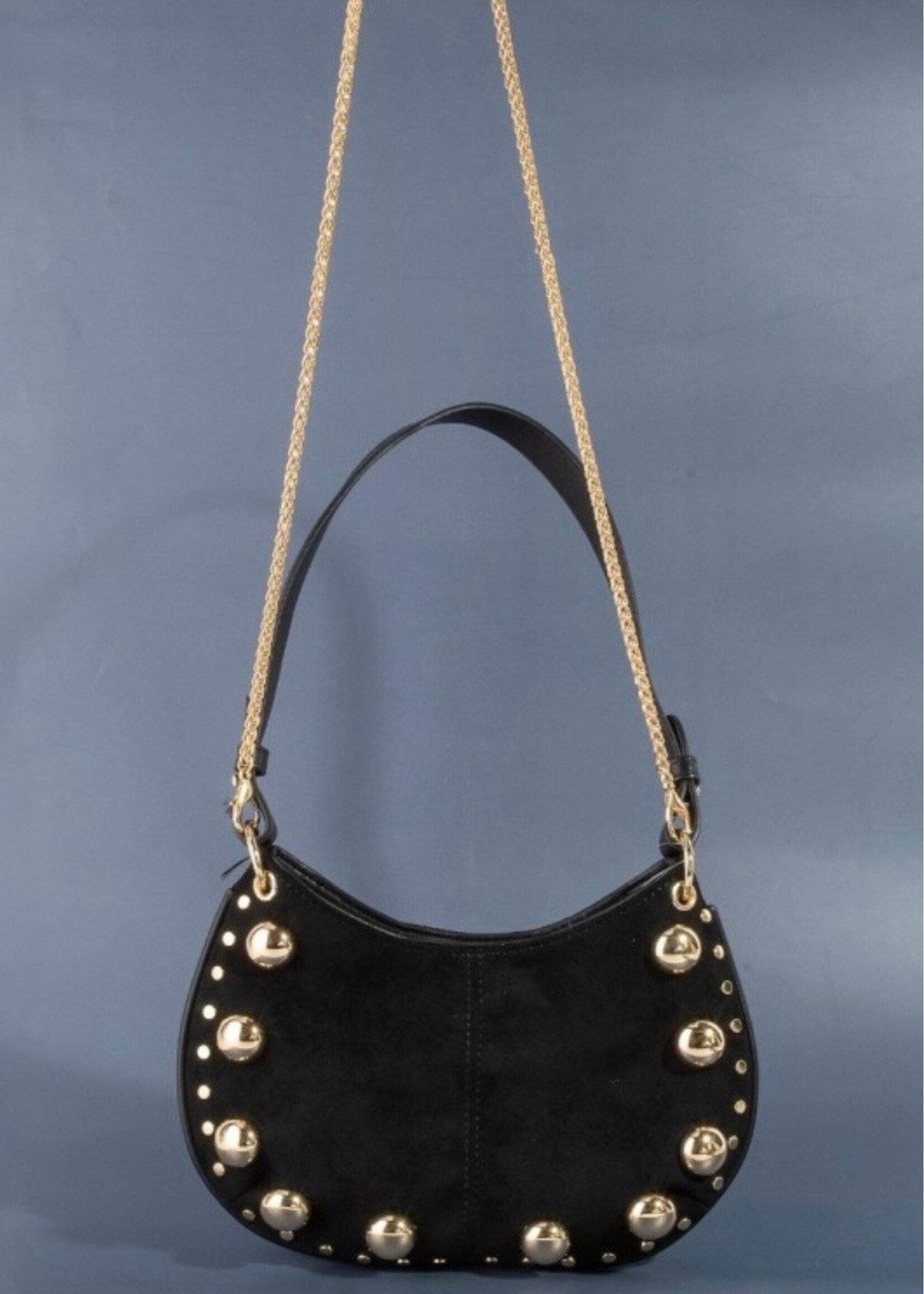 Ready to Rock Suede Bag