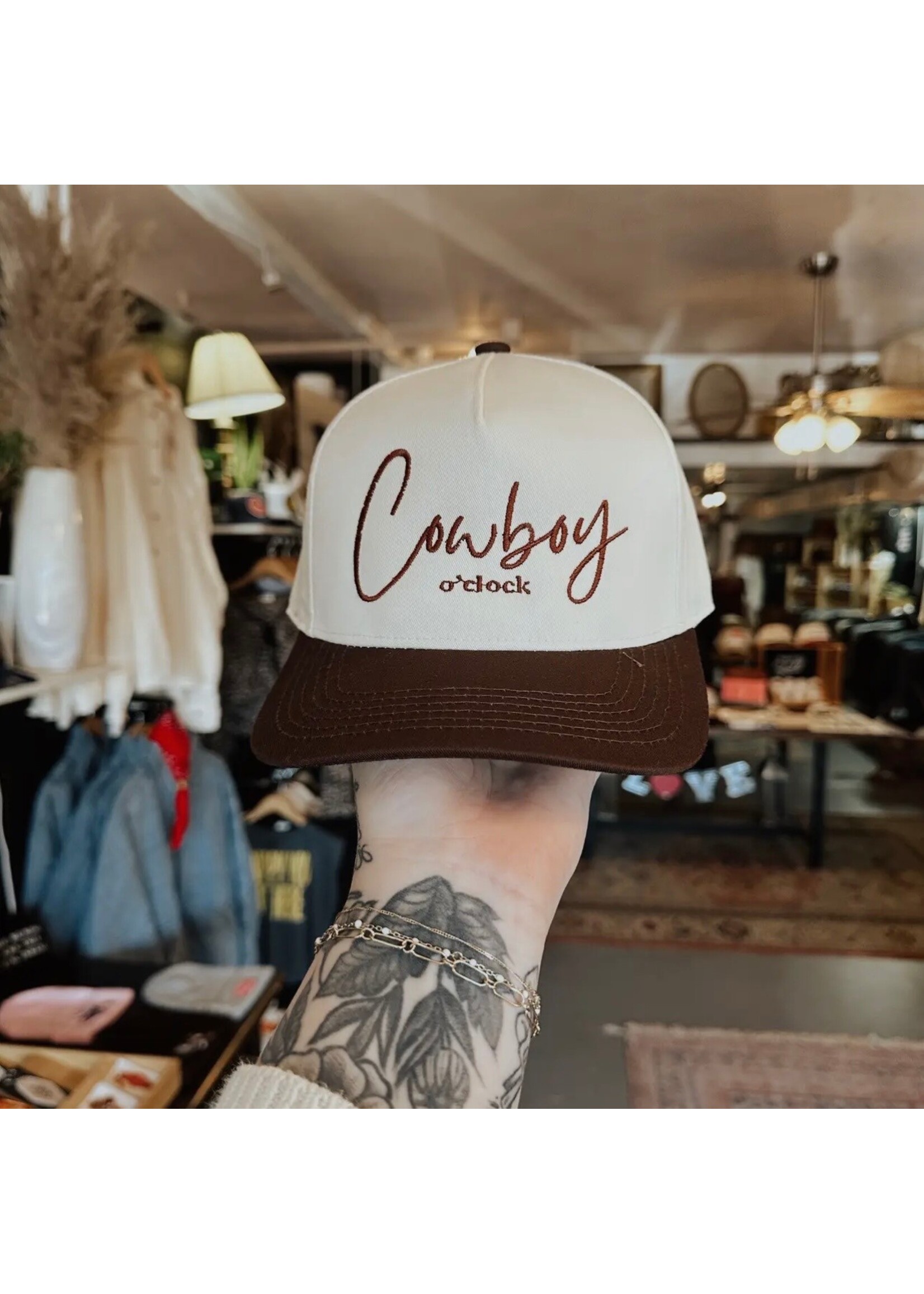 Cowboy O'Clock Trucker Hat