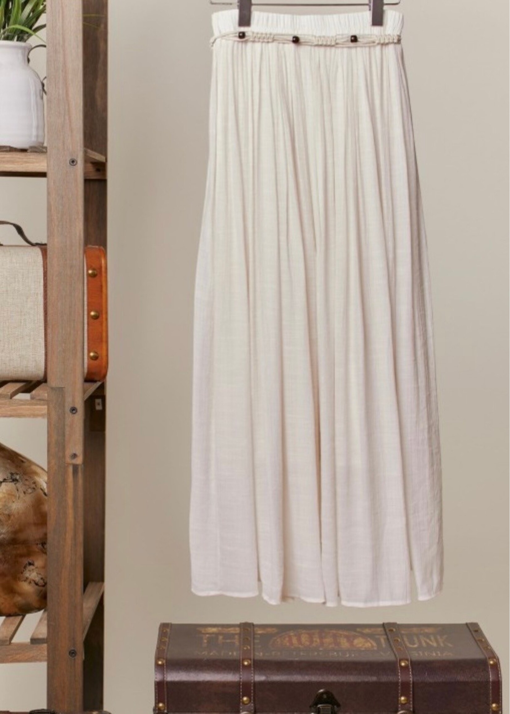 Sahara Breeze Belted Skirt