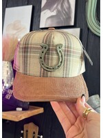 Horseshoe Corduroy Trucker Hat