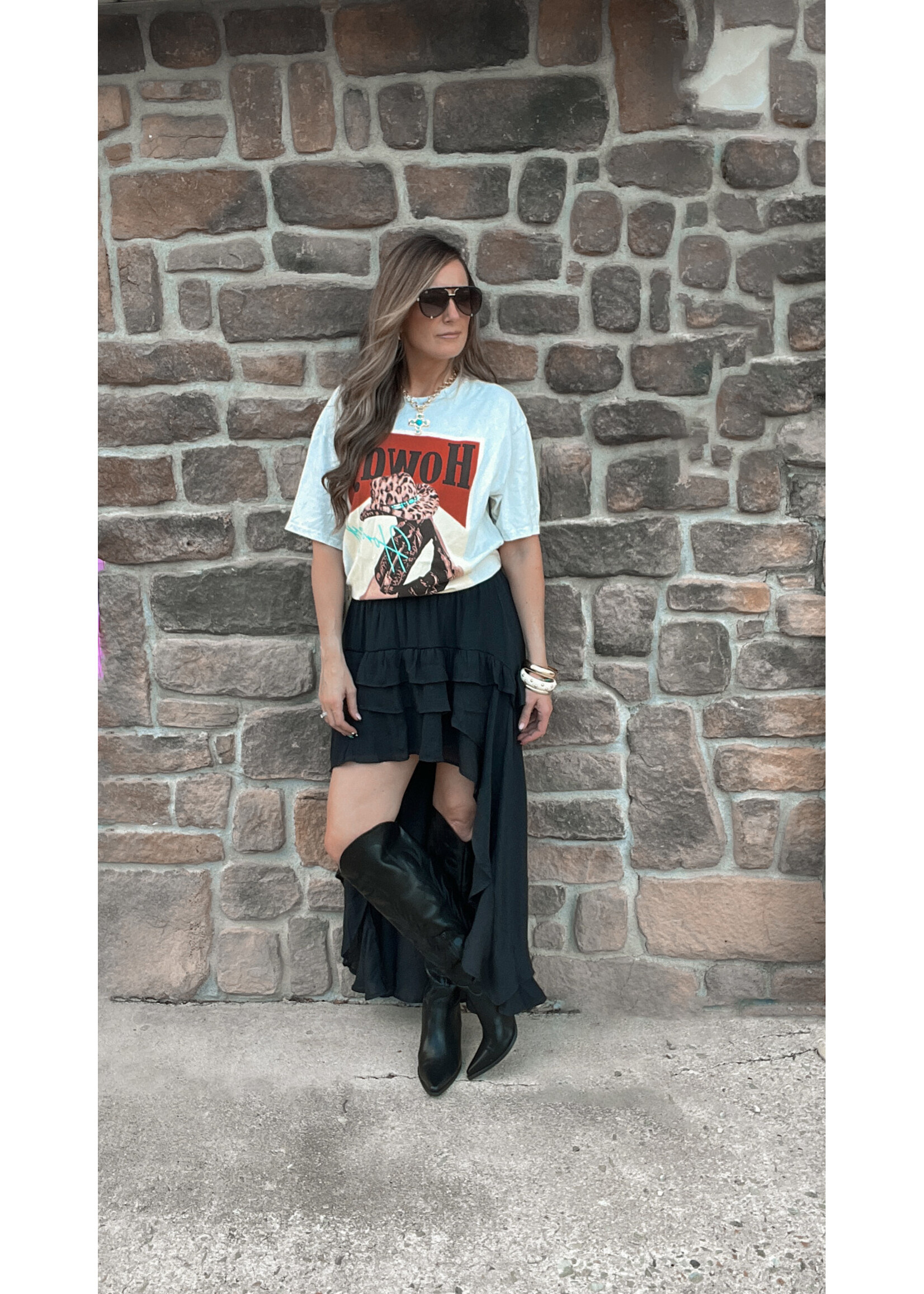 Make an Entrance High-Low Skirt