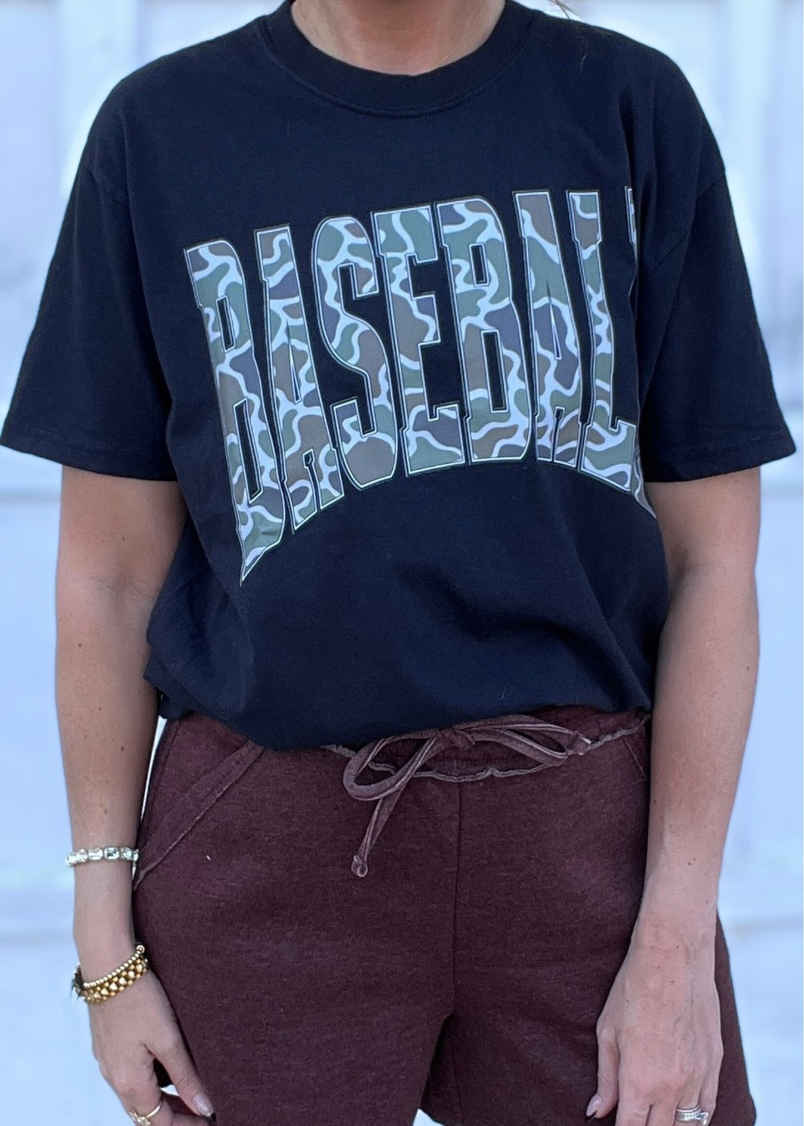 Duck Camo Baseball Graphic Tee