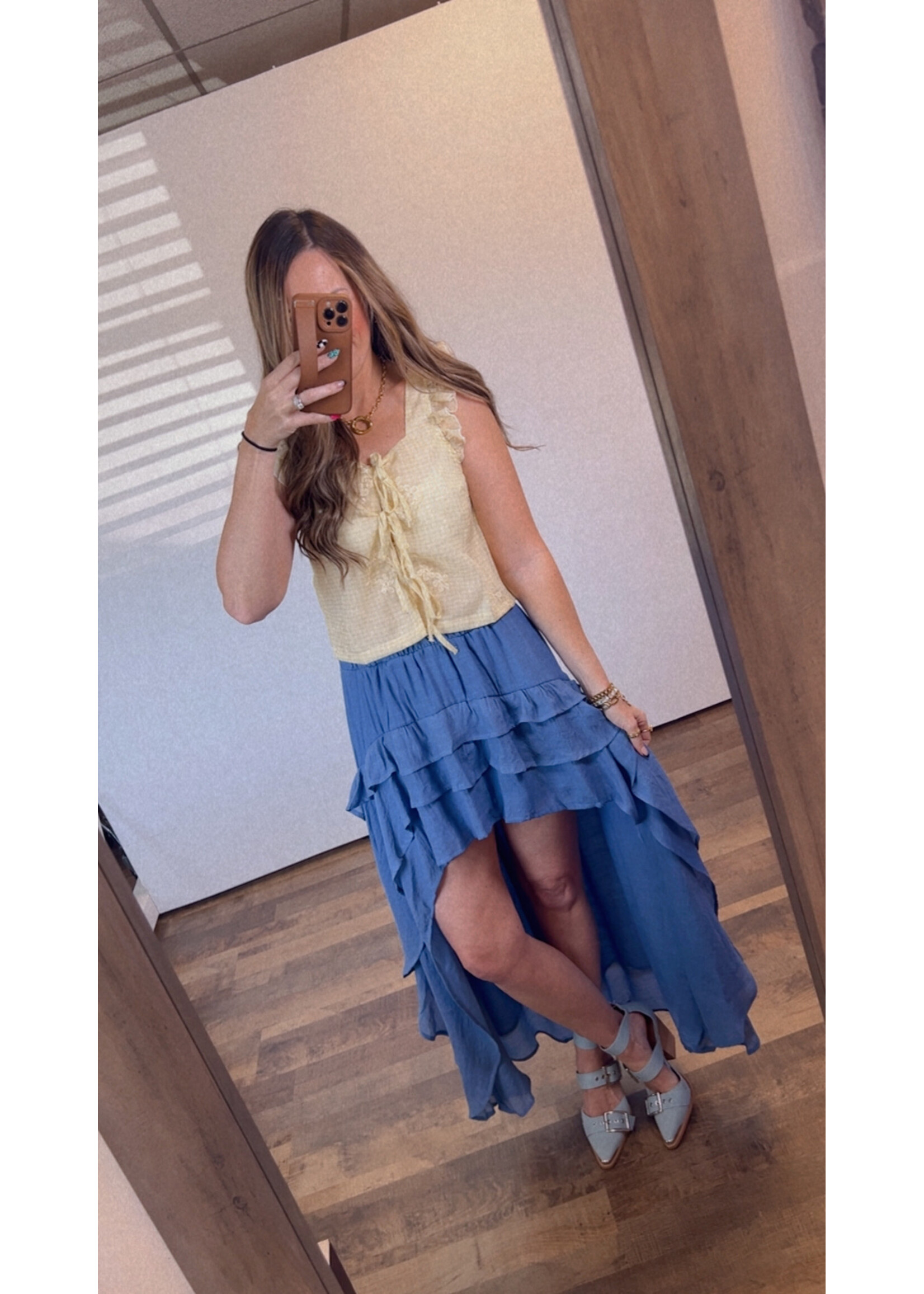 Make an Entrance High-Low Skirt