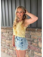 Laurel Embroidered Gingham Top