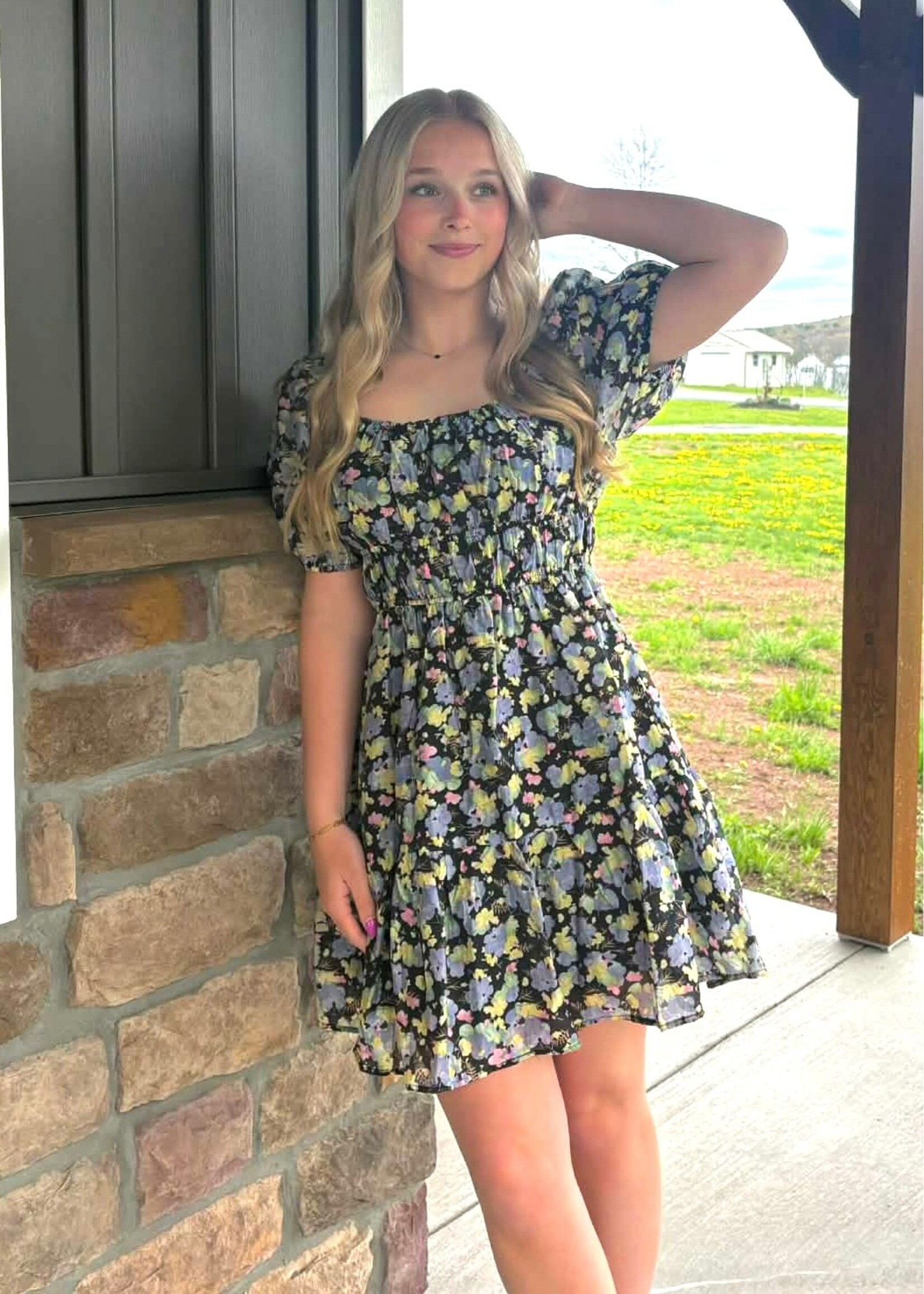 Pretty in Floral Dress