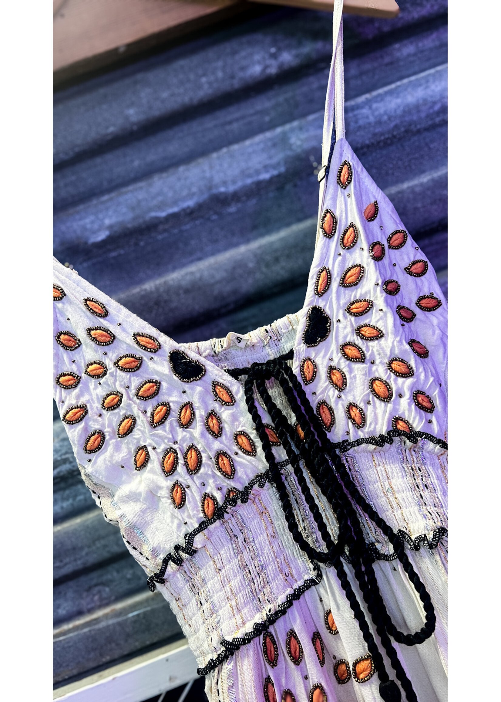 Island Amber Beaded Maxi Dress