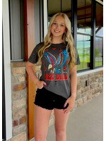 Free Bird Distressed Graphic Tee