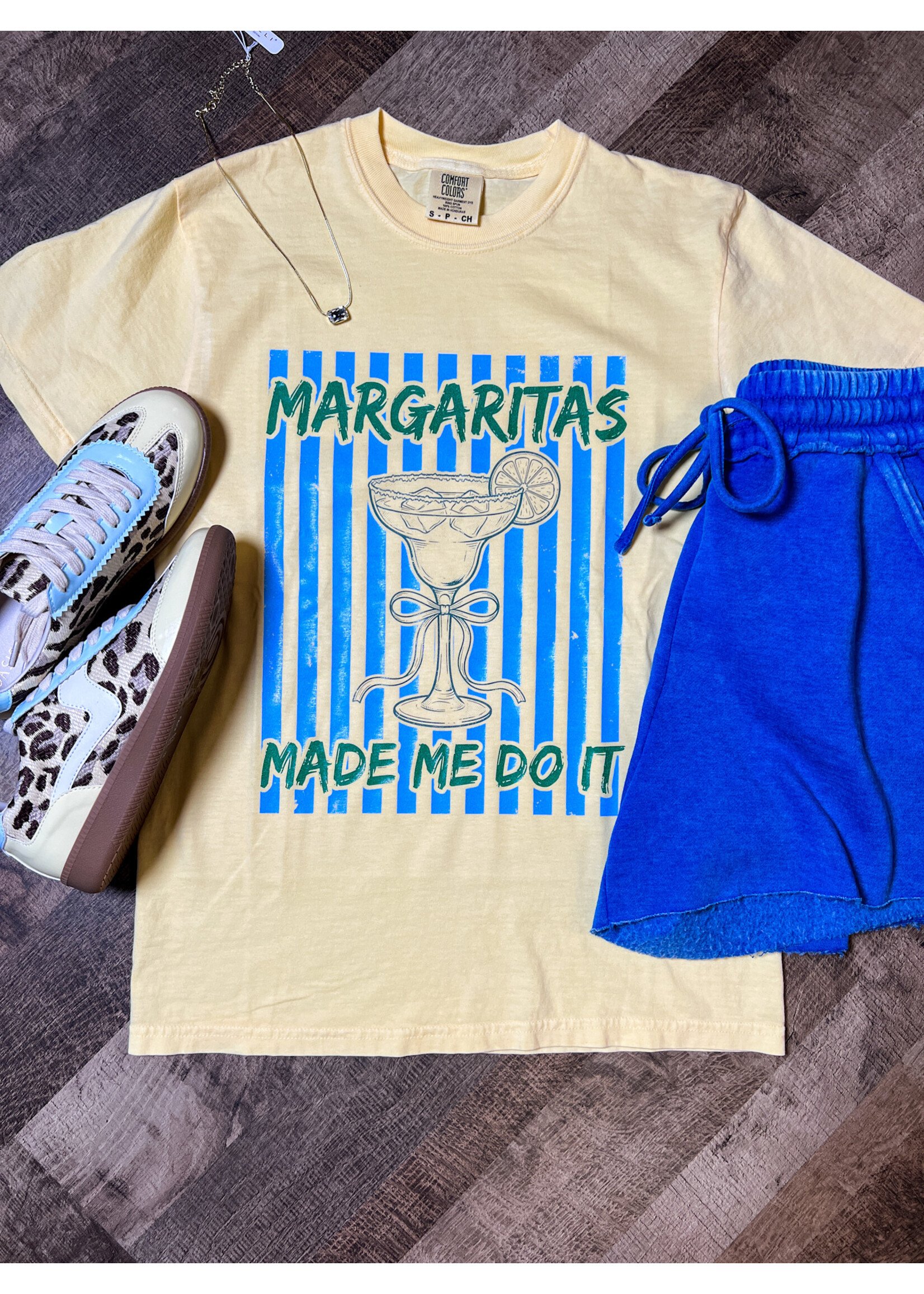 Margaritas Made Me Do It Graphic Tee