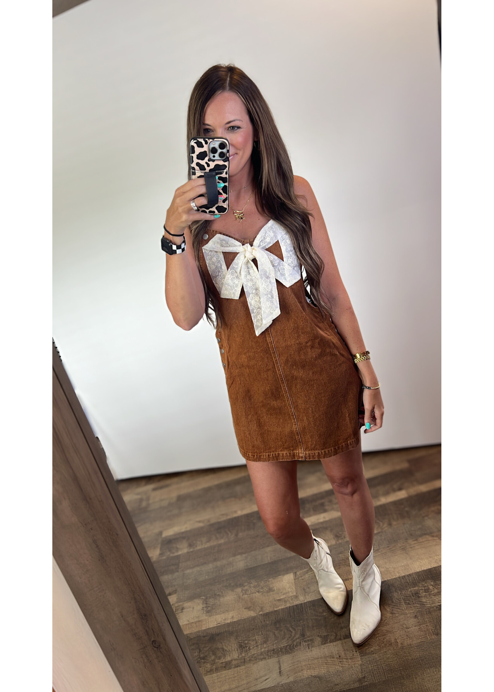 Odin Overall Bow Dress