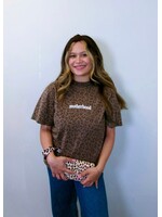 Leopard Motherhood Graphic Tee