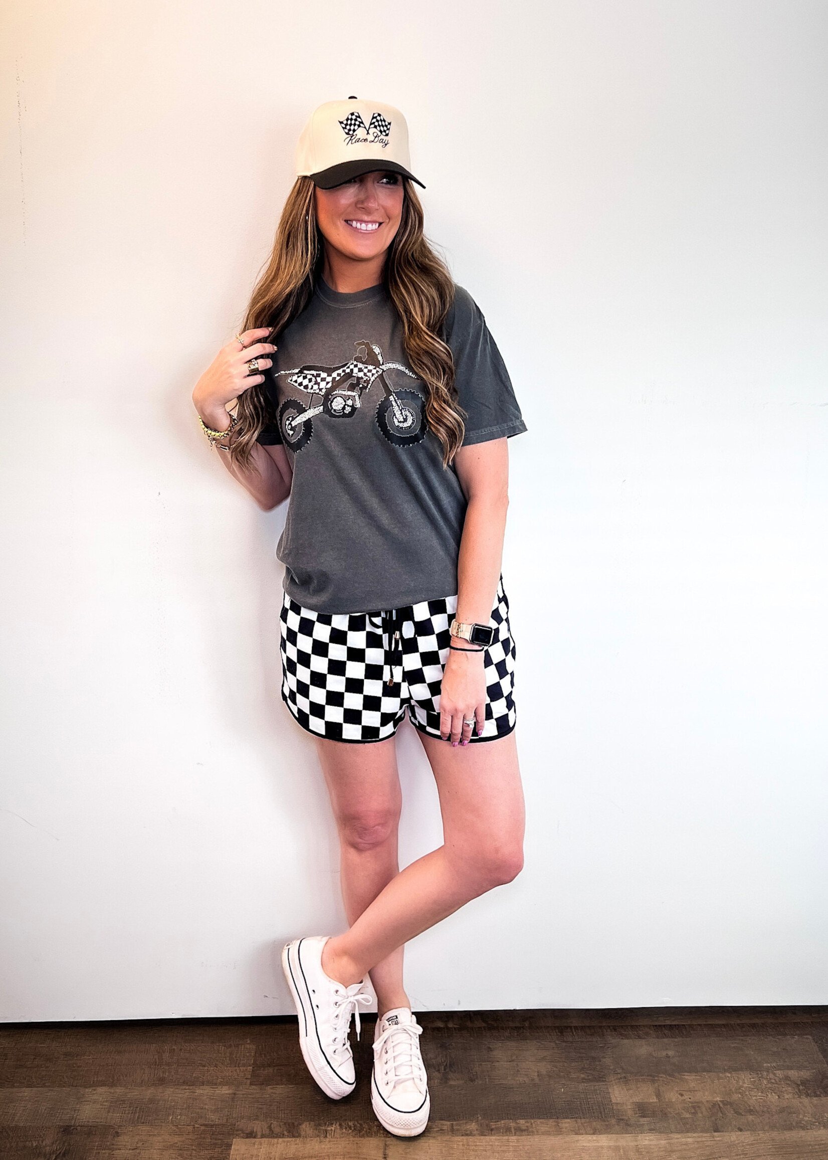 Rhinestone Rebel Dirtbike Tee