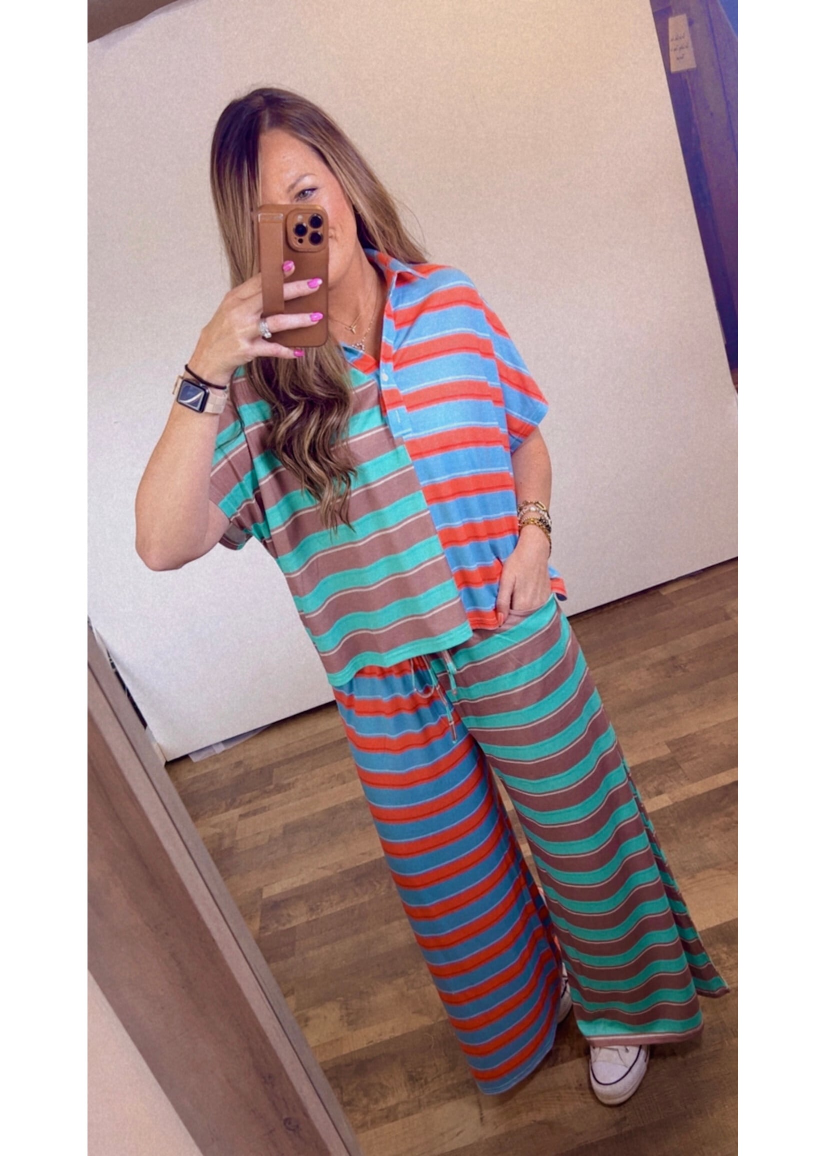 Coastal Candy Striped Set