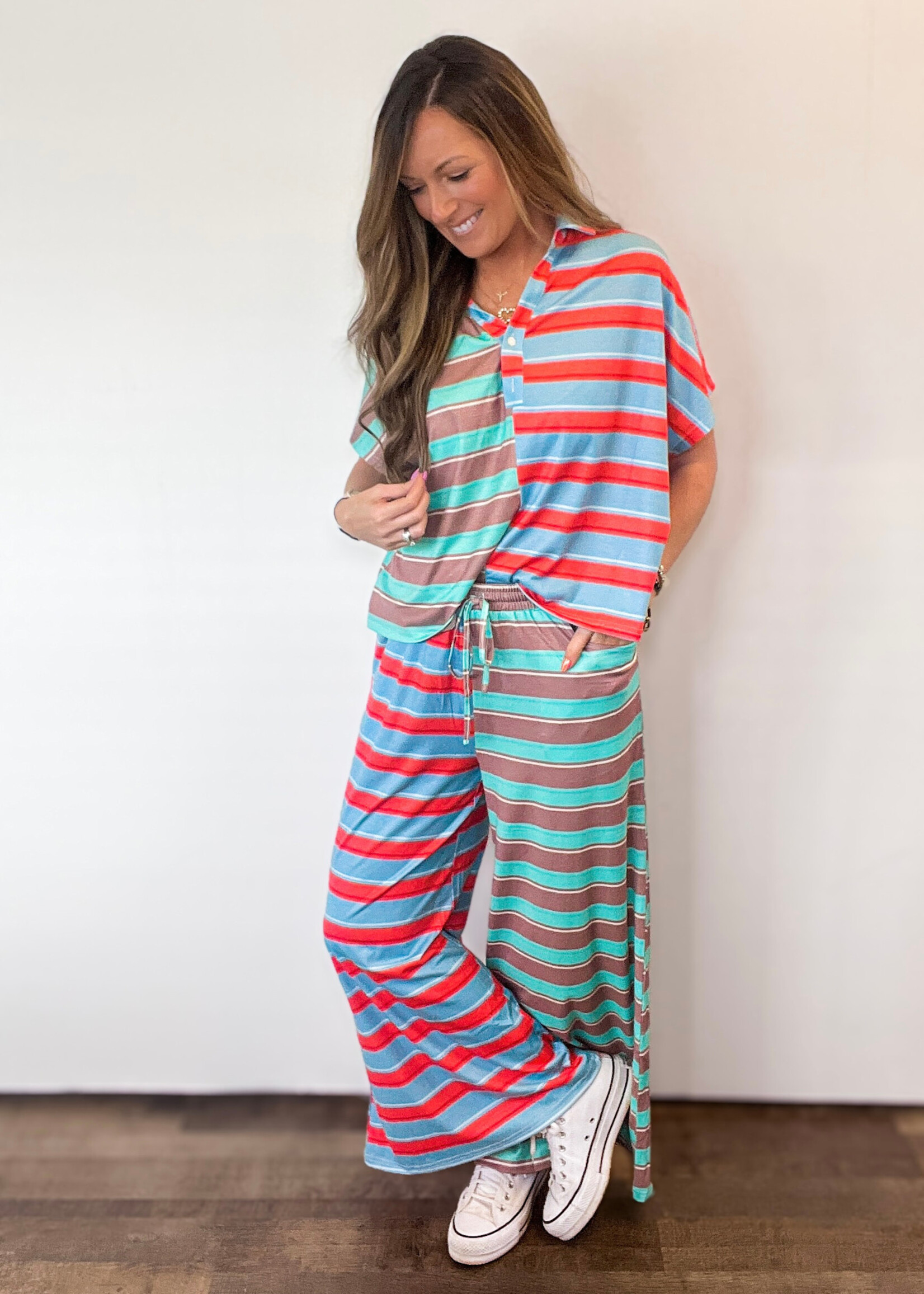 Coastal Candy Striped Set