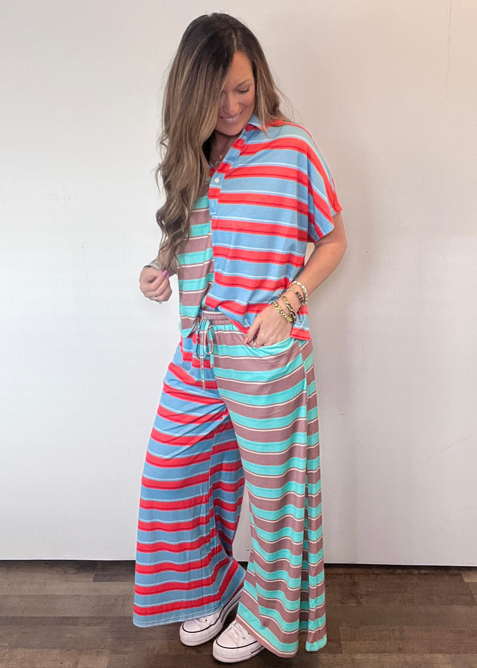 Coastal Candy Striped Set