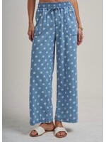Chambray Confetti Pull On Pants