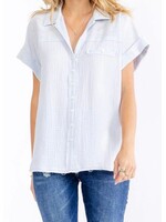 Ocean Air Button Top