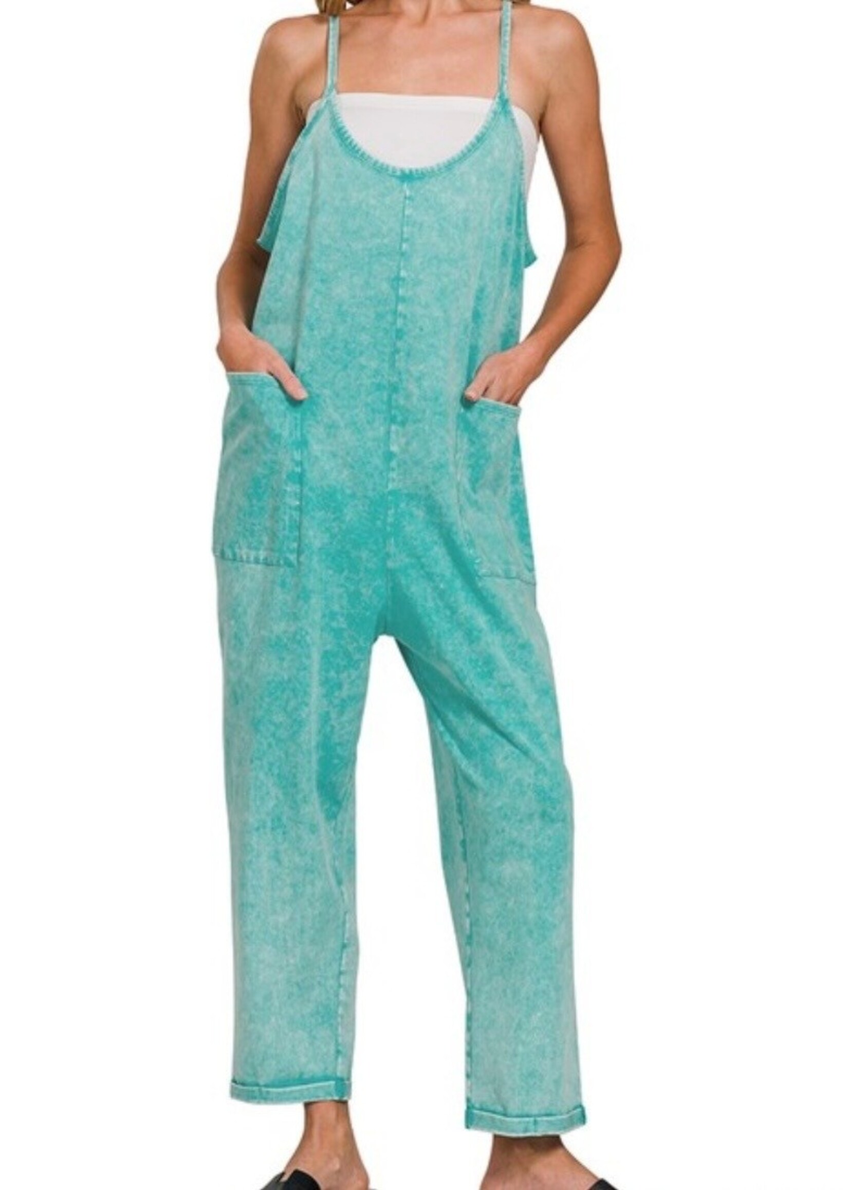 Layanne Washed Overalls