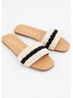 Seaside Stripe Slides