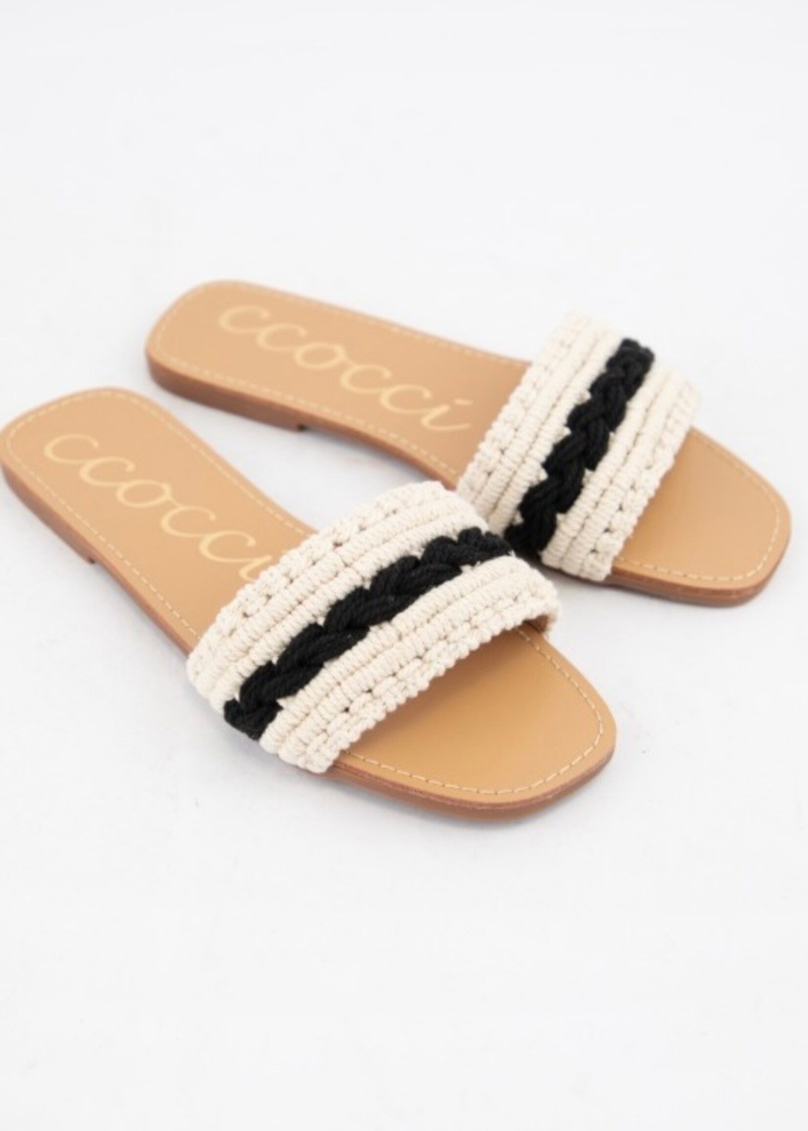 Seaside Stripe Slides
