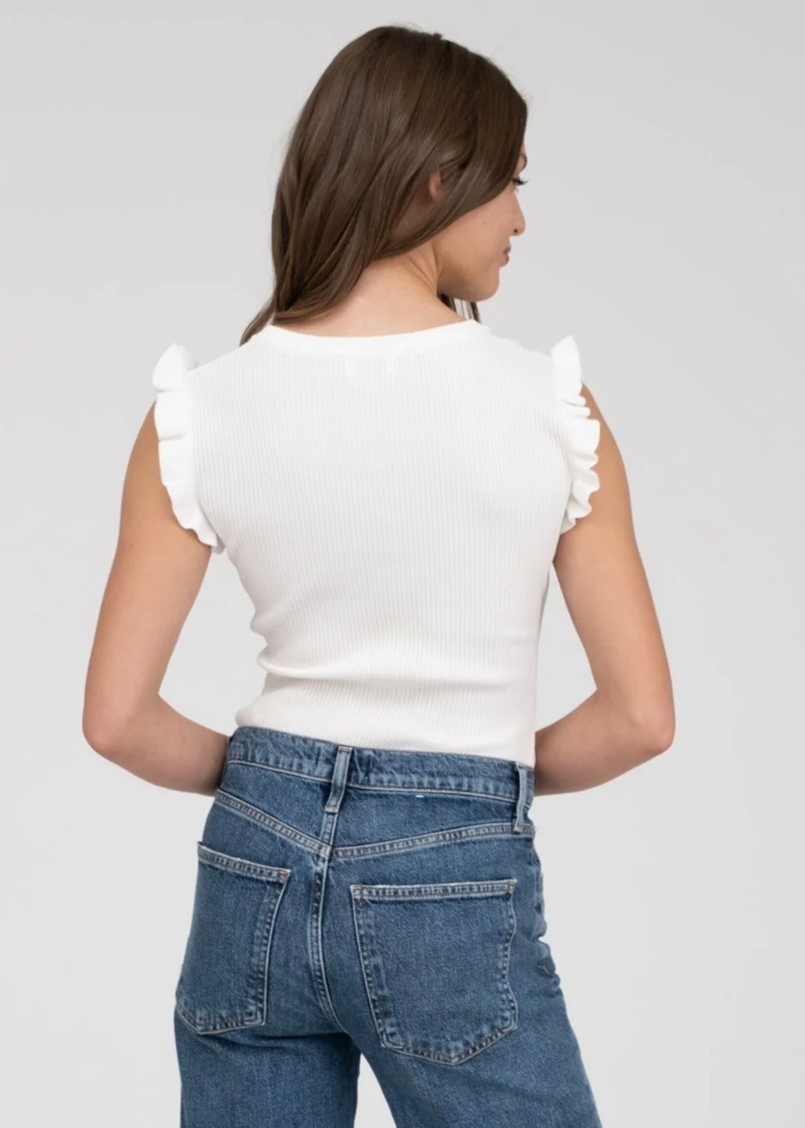 Sweet Pea Ruffle Tank