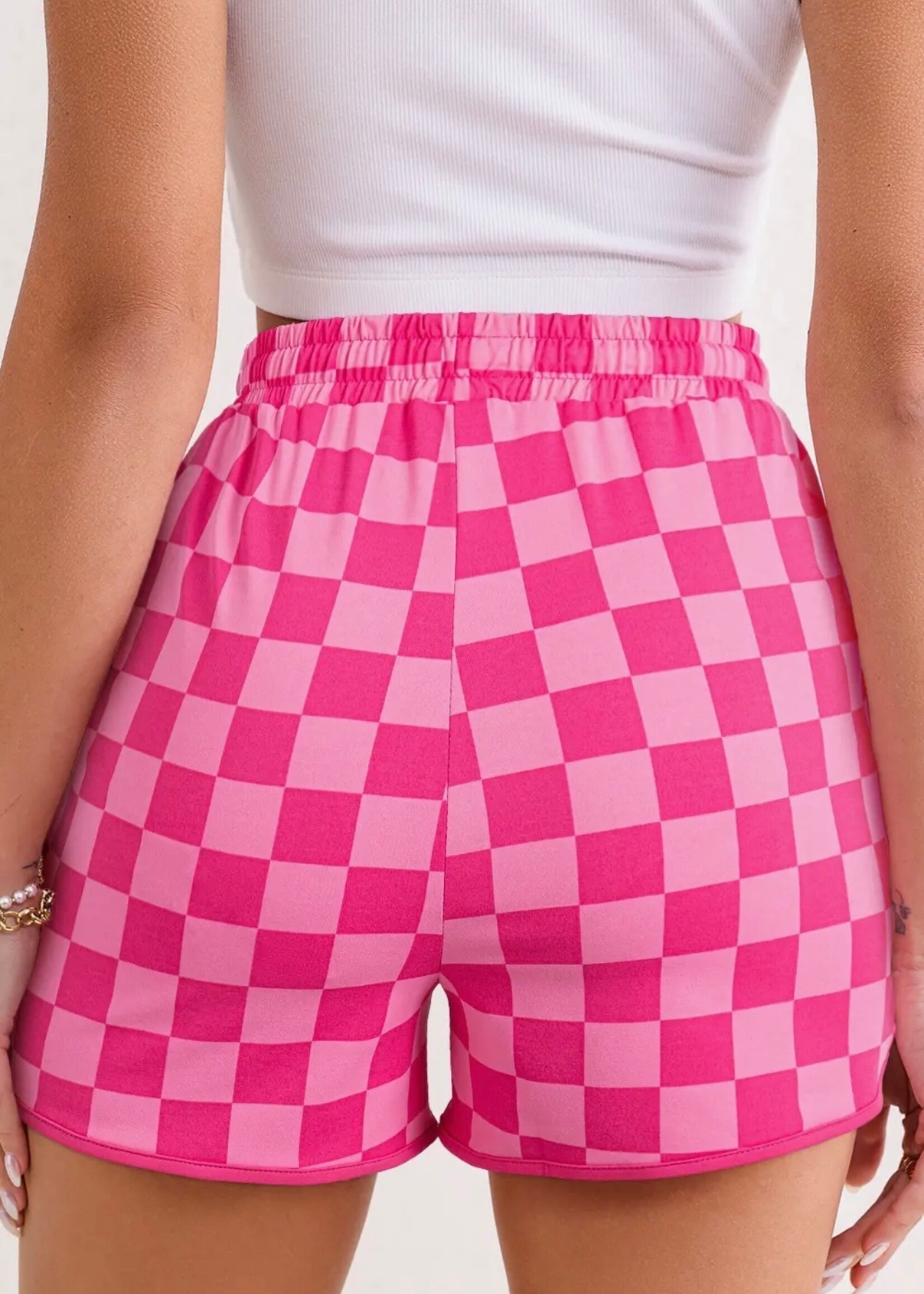 *PREORDER* Finish Line Checkered Shorts