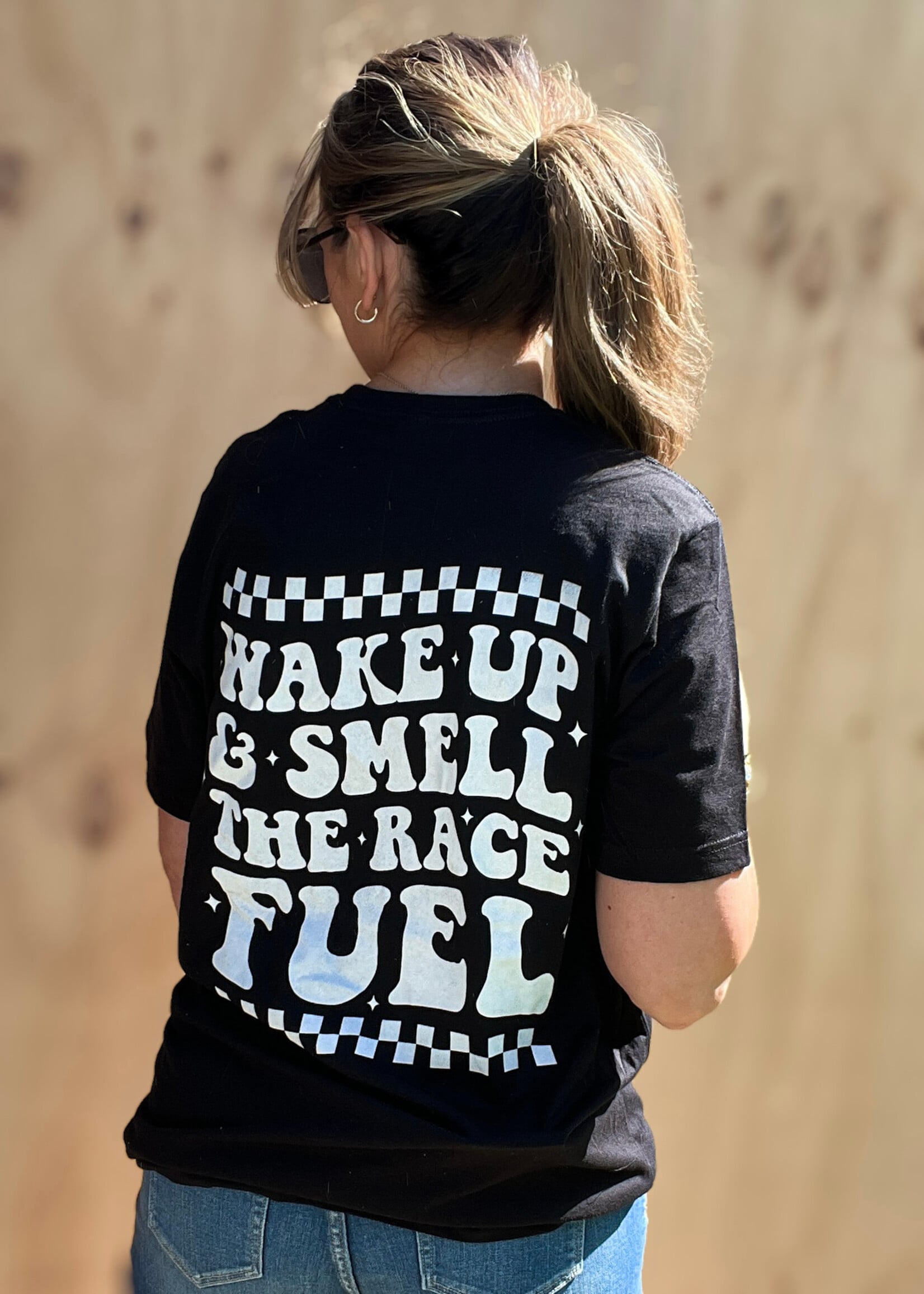 Wake Up And Smell The Race Fuel Tee