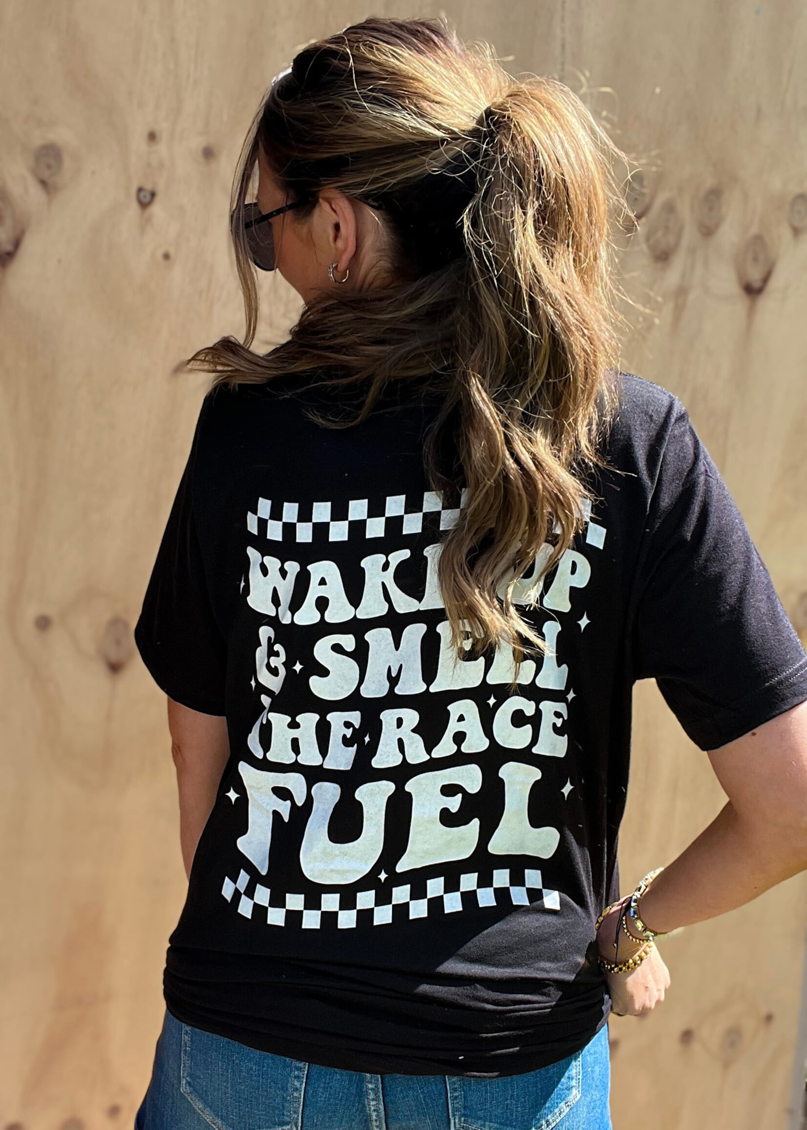 Wake Up And Smell The Race Fuel Tee