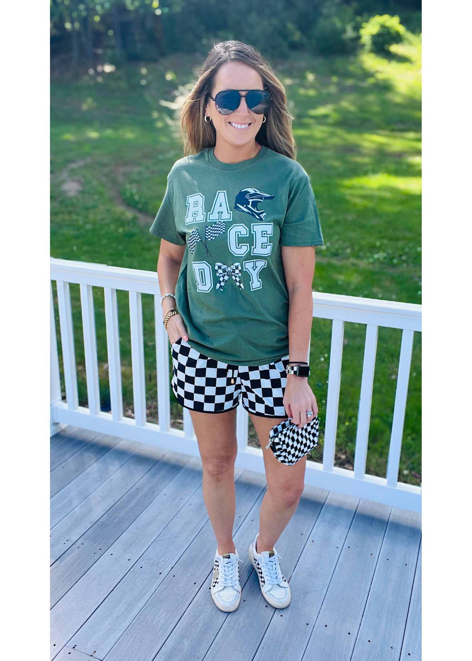Race Day Graphic Tee