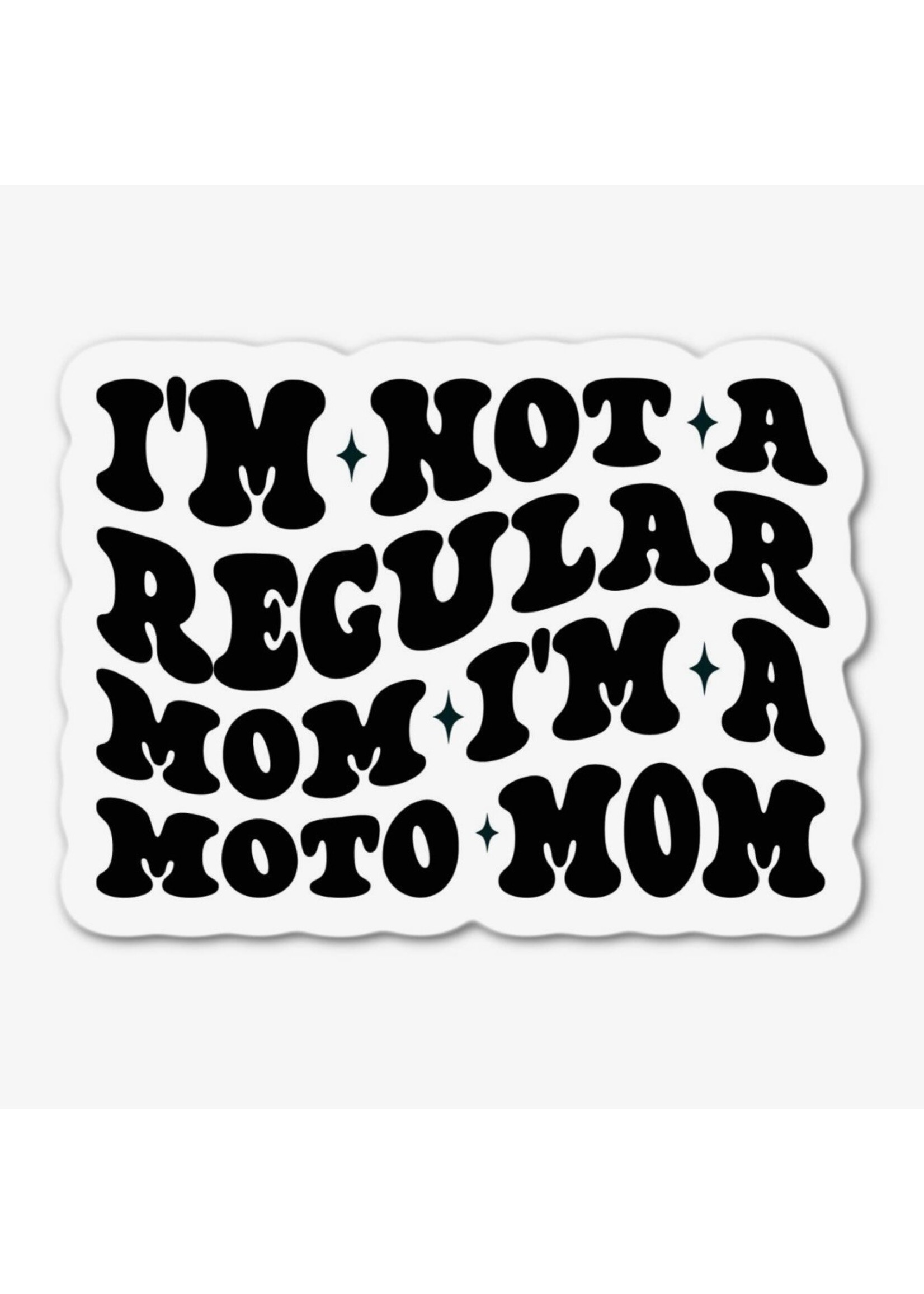 I'm A Moto Mom Sticker