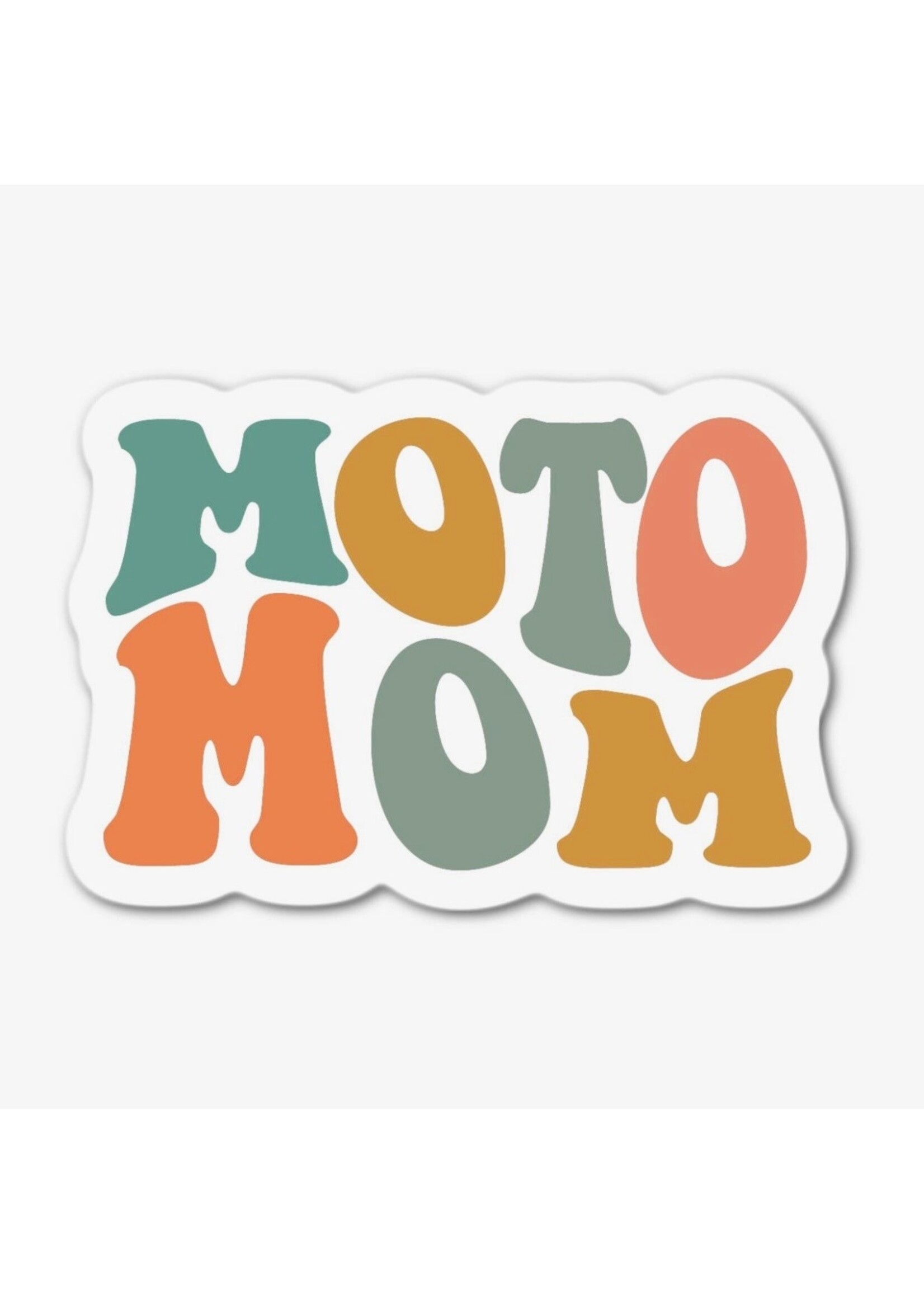 Moto Mom Sticker