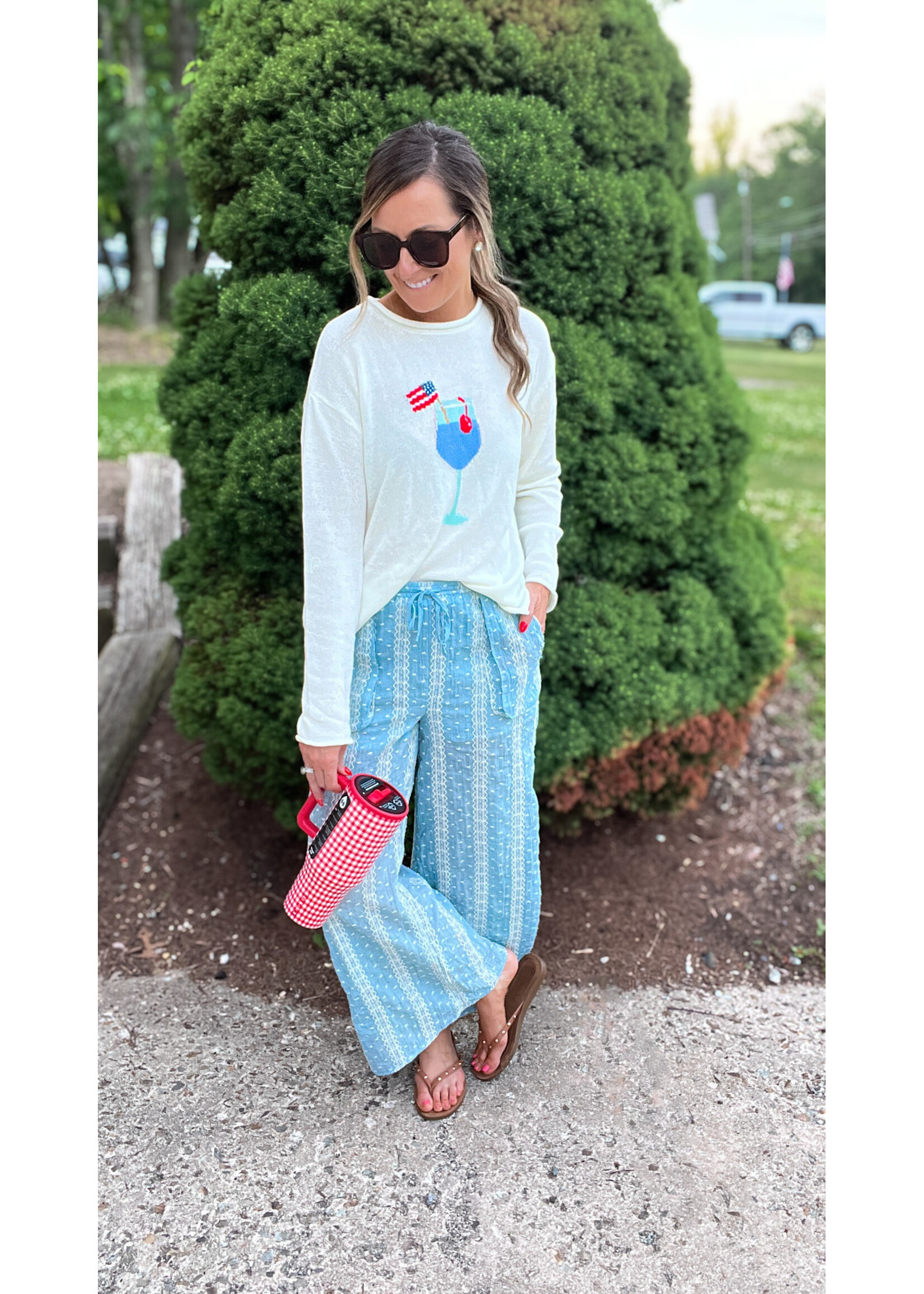 Stars, Stripes and Spirits Sweater