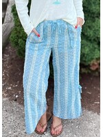 Ocean Mist Cinched Side Detail Pants