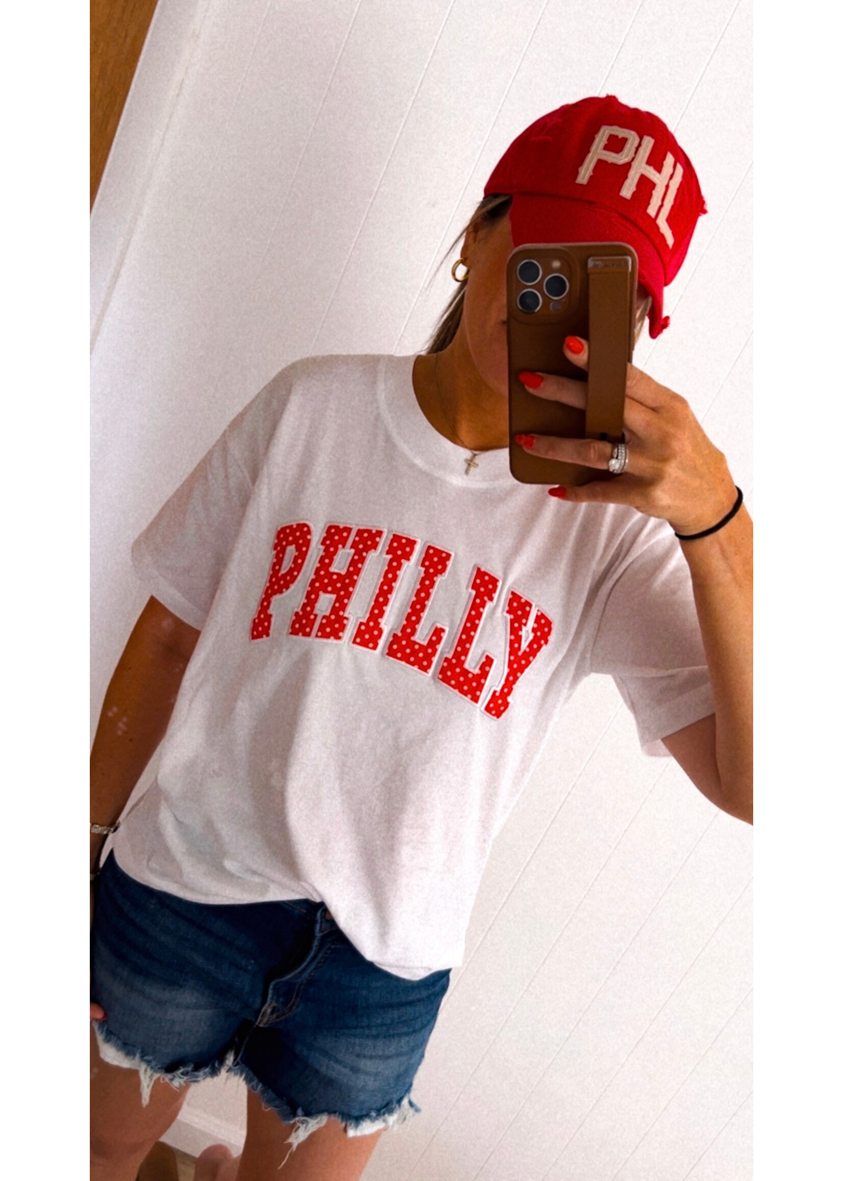 Philly Polka Dot Boxy Tee